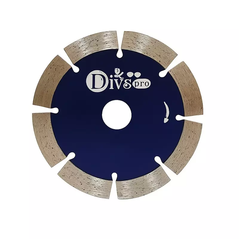 Div's Seg Diamond Saw Blade Type Seg 4 inch (101.6 mm) For Cutting, 108505 (Pack of 5)