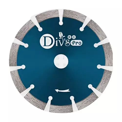 Div's Diamond Saw Blade 6 inch (152.4 mm) Dia, SEG 150x10X11TXx22.23 mm, (Pack of 5)