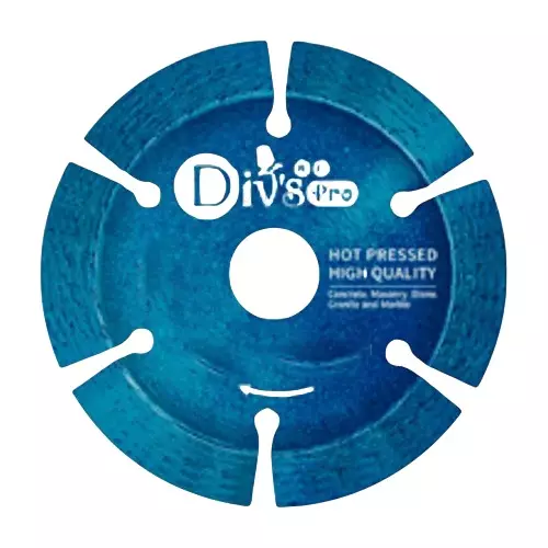 Div's Diamond Saw Blade 4 inch (101.6 mm) Dia, SEG 108521 (Pack of 5)