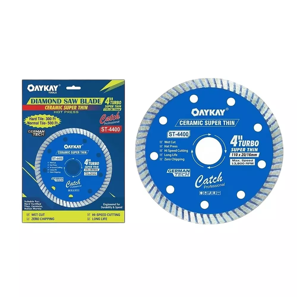 oaykay-catch-range-super-thin-turbo-diamond-blade-4-inch-110-mm-diameter-x-2016-mm-bore-x-8-mm-thickness-for-tile-ceramic-cutting-501709-pack-of-20