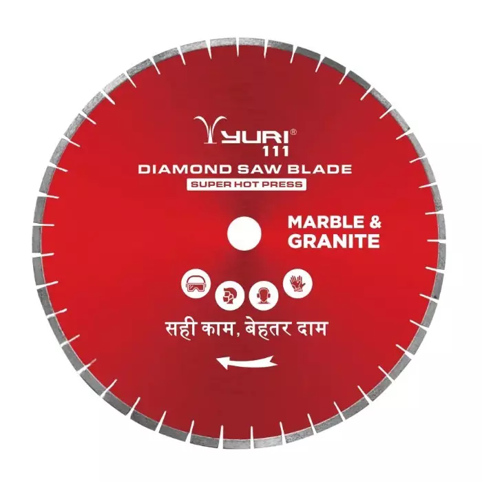 Yuri Diamond Saw Blade Segment-111 Red 24 inch (600 mm)