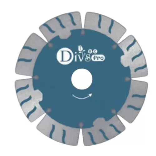 Div's Diamond Saw Blade 4 inch (101.6 mm) Dia, SEG 108519 (Pack of 5)