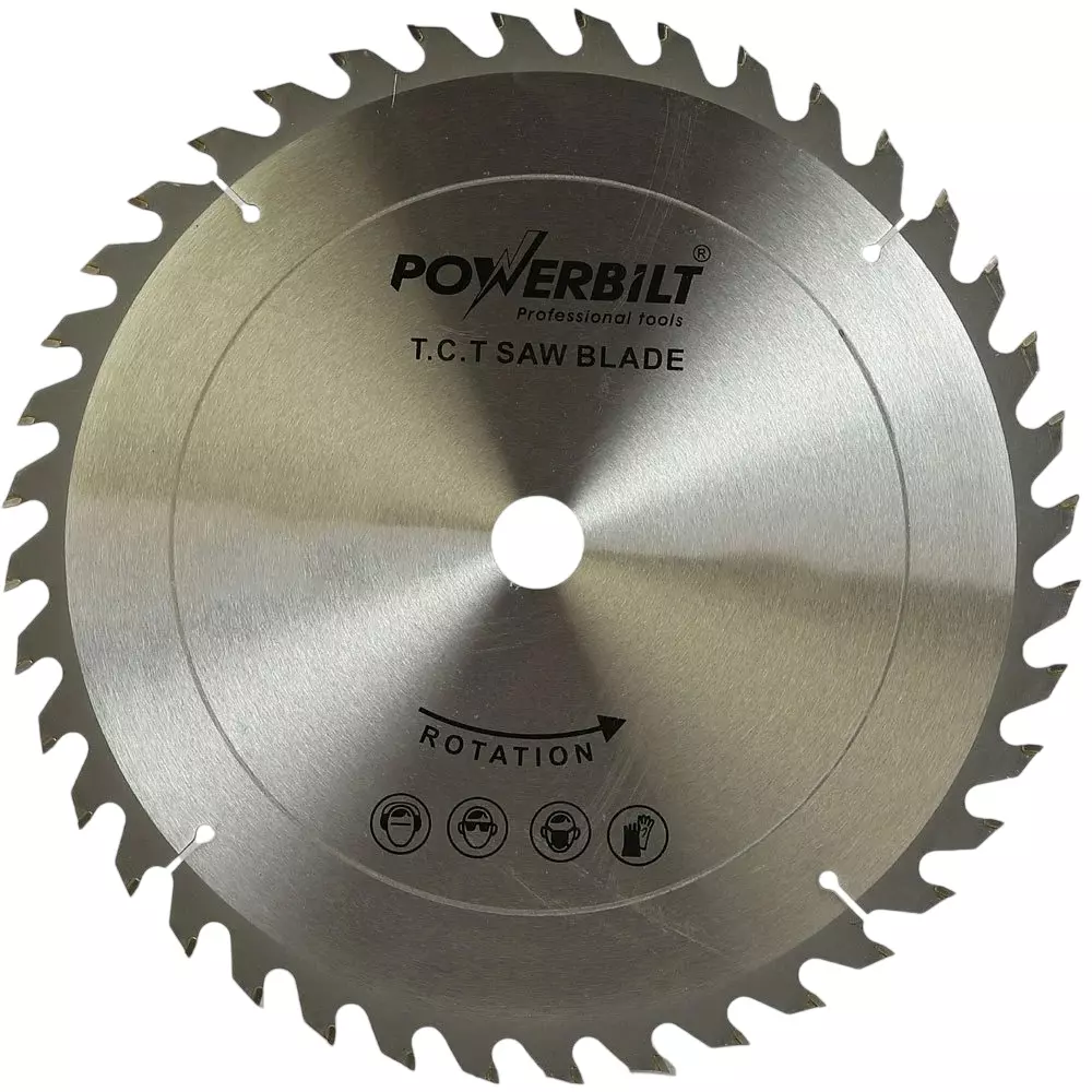 Powerbilt PEN Series TCT Saw Blade 120 Teeth 304.8 mm Blade Diameter Alloy Steel & Tungsten Carbide for Wood Cutting, 2557 (Pack of 20 Pcs)