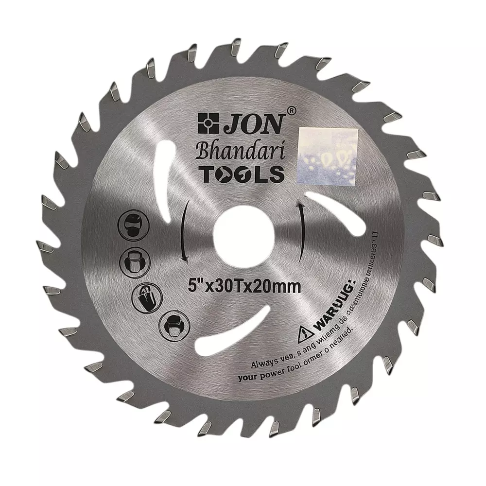 Jon Bhandari 5 inch 30 Teeth TCT Wood Cutting Blades, T-012