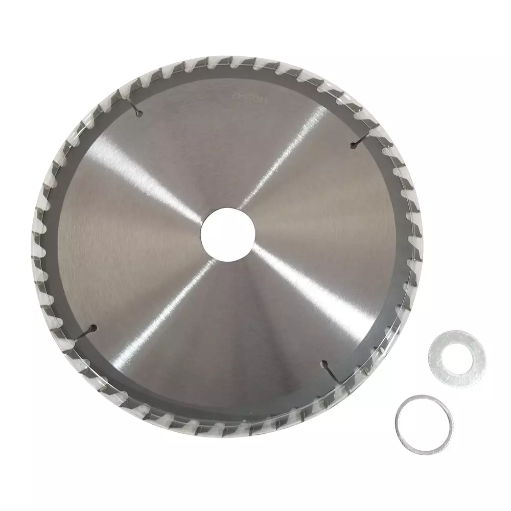 Ingco TCT Circular Saw Blade, 8-1/4 inch (210 mm) Diameter, 30 mm Arbor and 48 Teeth with 16 and 25.4 mm Ring, TSB121022