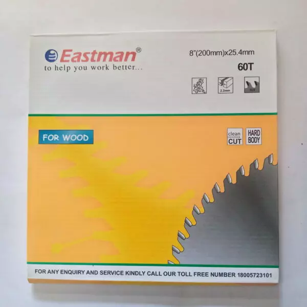 eastman-tct-blade-8-inches-200-mm-diameter-x-254-mm-bore-size-and-60-teeth-for-wood-cutting