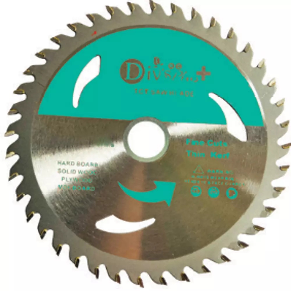 Div's TCT Saw Blade 10 inch (254 mm) 40 No Of Teeth For Wood, Plus (Thin Kerf)