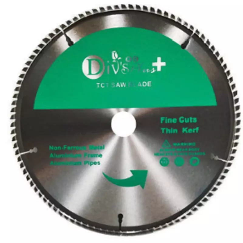 Div's TCT Saw Blade 14 inch (355.6 mm) 120 No Of Teeth For Aluminium, Plus (Thin Kerf)