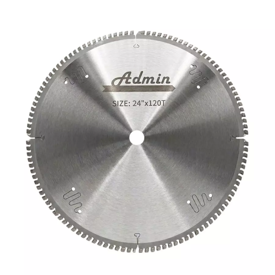 Admin TCT Circular Saw Blade 24 Inches (609.6 mm) Diameter x 30 mm Bore x 3.0 mm Thickness and 120 Teeth