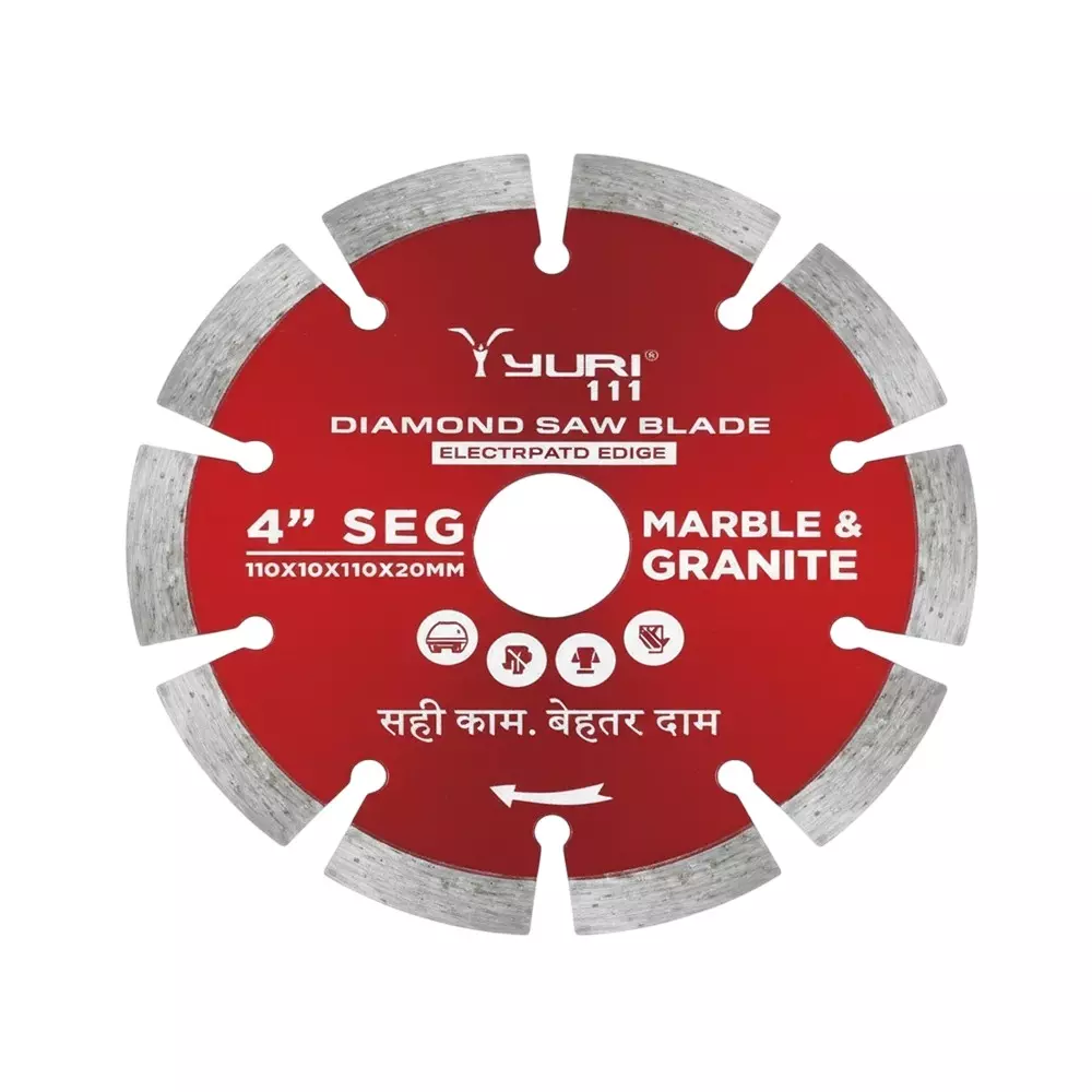 Yuri 111 Segment Marble Cutting Blade for Marble and Granite Cutting