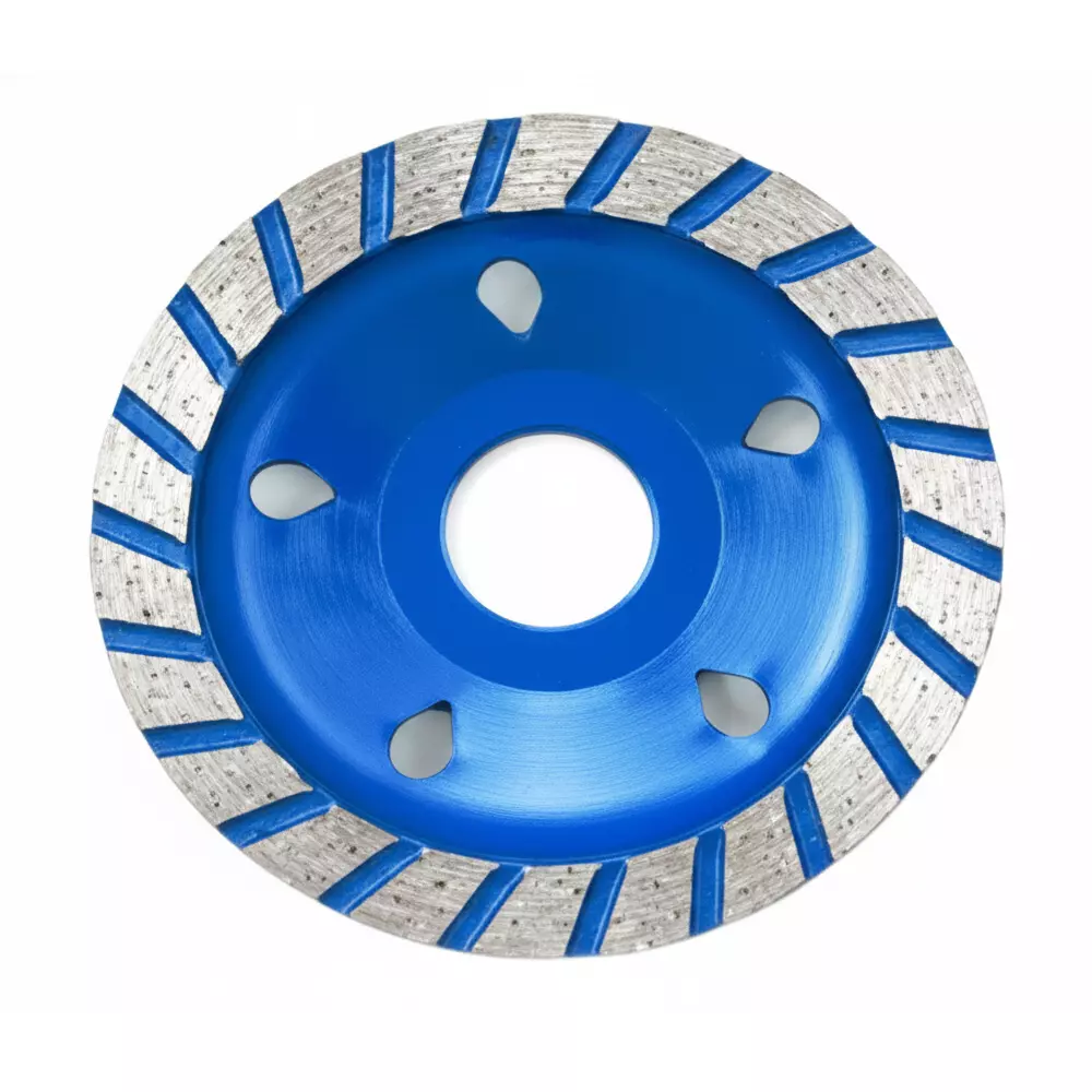 Dayuri Turbo Cup Marble Cutting Blade 3 inch (80 mm) Diameter x 16 mm Bore Size for Concrete, Marble & Granite