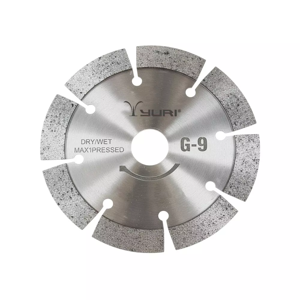 Yuri G-9 Segment Marble Cutting Blade for Cutting Marble and Granite (Pack of 2)
