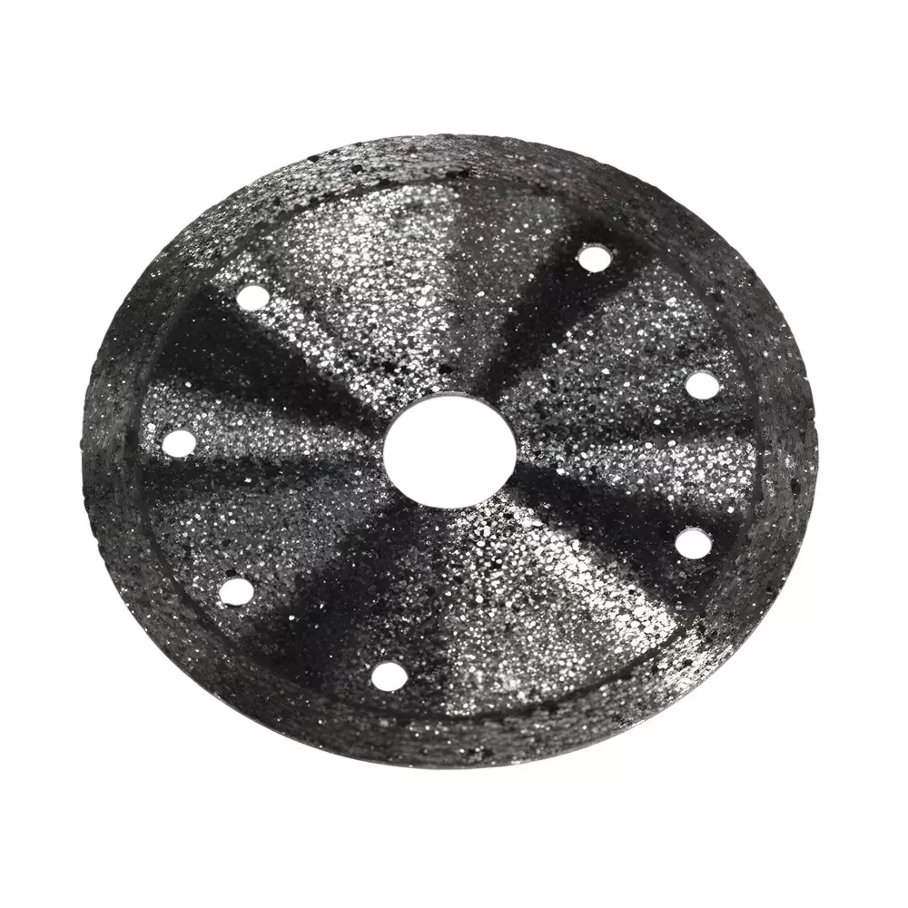 Yuri Zhongzhi Rim Marble Cutting Blade 4 inch (110 mm) Diameter for Granite (Pack of 2)