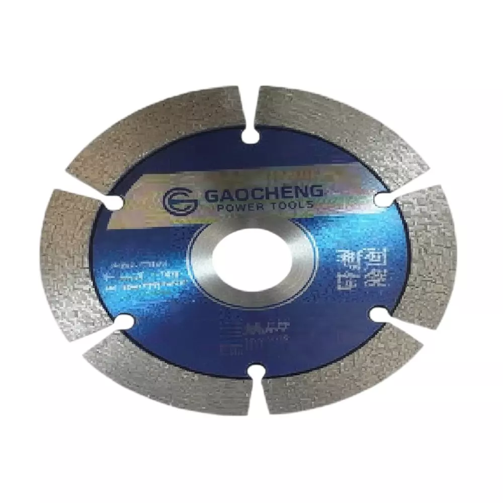 Gaocheng Segment Marble Cutting Blade 4 inch (100 mm) Diameter for Concrete, Marble & Granite (Pack of 2)