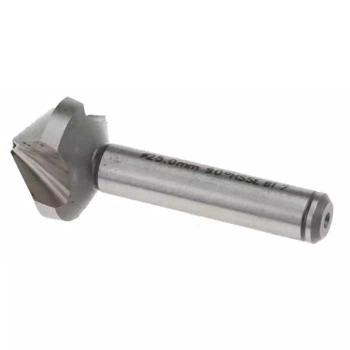 EXACT HSS-E Drill Bit 25 mm Head 3 Flute(s) 90° 1 Piece(s), 5722