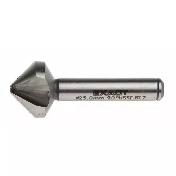 EXACT HSS-E Drill Bit 25 mm Head 3 Flute(s) 90° 1 Piece(s), 5722