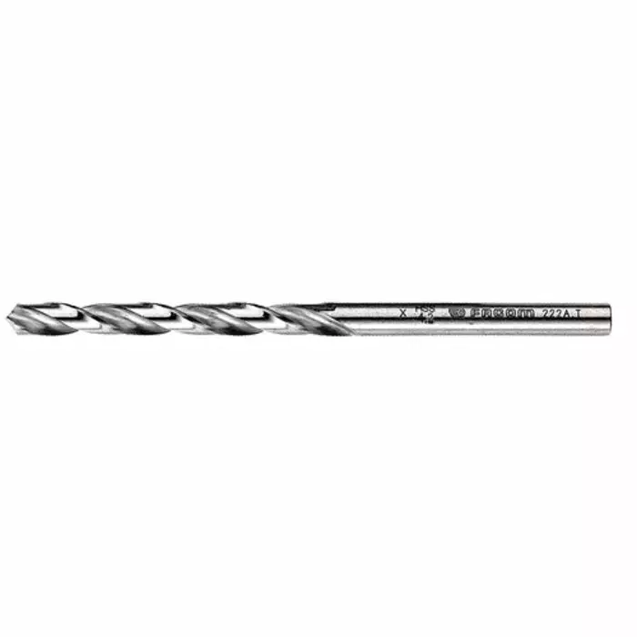 Facom 222A Series Twist Drill Bit for Metal, 10mm Diameter, 132 mm Overall, 222A.T10