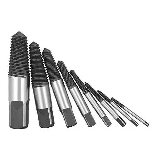 Generic Broken Bolt Screw Extractor Remover Set Easy Out Drill Bits Tools Kits (Pack of 8 Pcs)