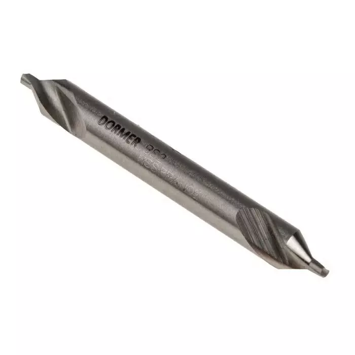 DORMER PRAMET Centre Drill Bit A225 Series HSS 1/16-3/16 Diameter 45 mm Overall, A225 BS2