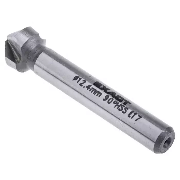 EXACT HSS Drill Bit 12.4 mm Head 3 Flute(s) 90° 1 Piece(s), 5515