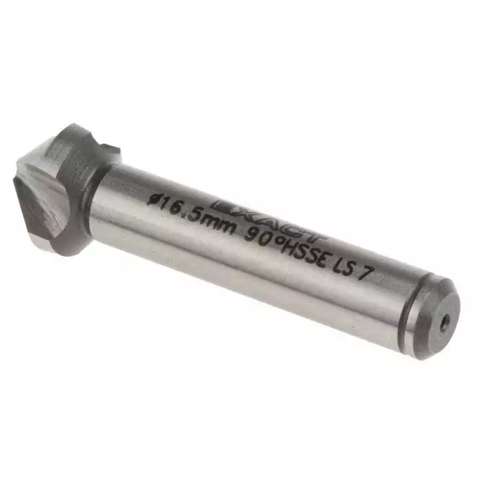 EXACT HSS-E Drill Bit 16.5 mm Head 3 Flute(s) 90° 1 Piece(s), 4405718