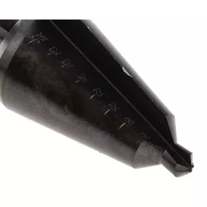 EXACT 3-Piece Step Drill Bit Set for Metal 30.5 mm Max 3 mm Min HSS Bits, 5209