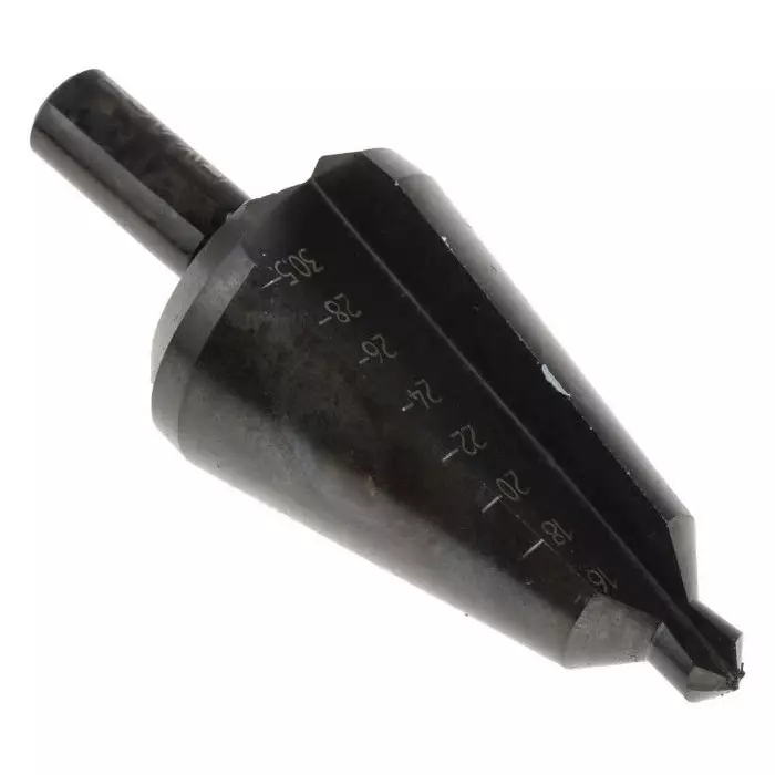 EXACT 3-Piece Step Drill Bit Set for Metal 30.5 mm Max 3 mm Min HSS Bits, 5209