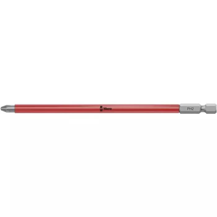 Wera Phillips Bit PH2 Tip Size 90 mm Blade Length for Industrial Use, 05323781001
