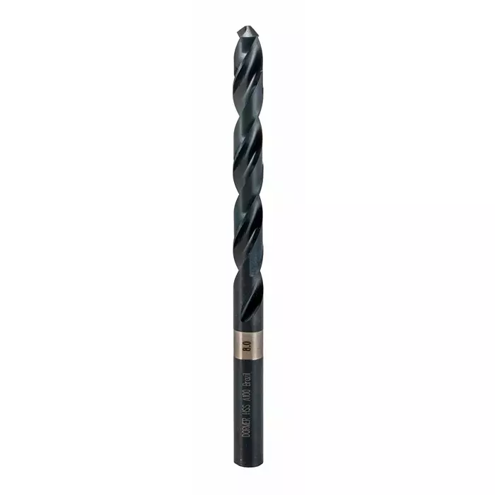 DORMER PRAMET Jobber Drill Bit A100 Series HSS for Steel 8 mm Diameter 117 Overall, 5968105 (Pack of 10)