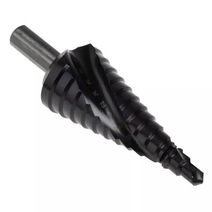 EXACT 3-Piece Step Drill Bit Set for Metal 30 mm Max 4 mm Min HSS Bits, 7024
