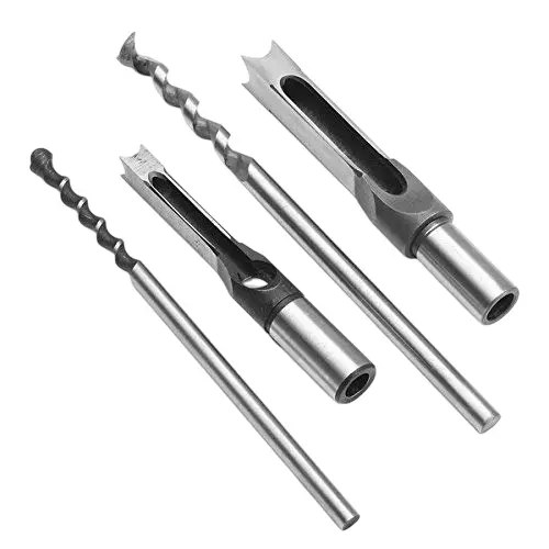 DY TOOLS Hole Saw with Twist Drill Bit Carbon Steel Square Shank 10 & 16 mm (Pack of 2)