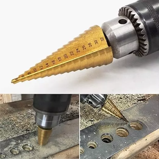 generic-4--32-mm-step-drill-bit-titanium-coated-hss-straight-shank-spiral-flute-for-metal-wood-plastic-04-32mm-drill-set