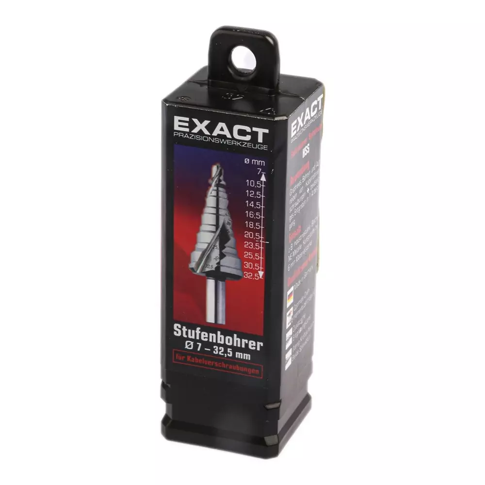 EXACT HSS Step Drill Bit 7x32.5 mm, 5310