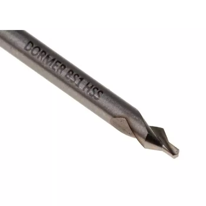DORMER PRAMET Centre Drill Bit A225 Series HSS 1/8-3/64 Diameter 38 mm Overall, A225 BS1
