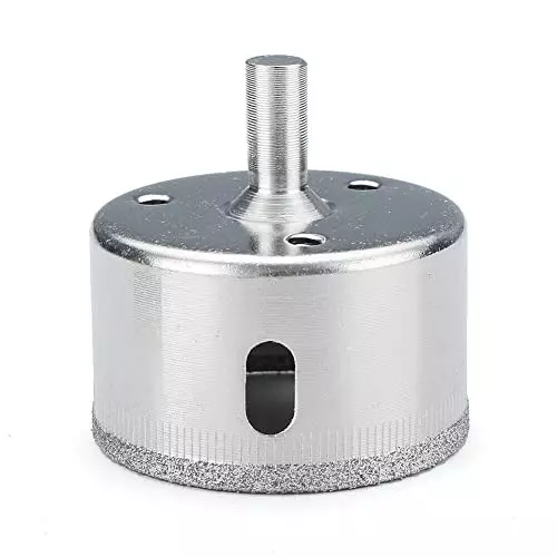DY TOOLS Diamond Drill Bit Tool Set Stainless Steel Straight Shank 8-50 mm (Pack of 10)
