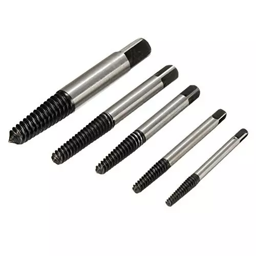 Generic Damaged Bolts Screws Drill Bits Screw Drivers (Pack of 5 Pcs)