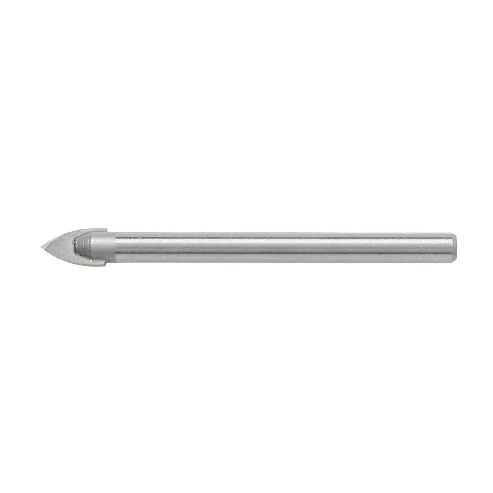 Hogert Technik Glass and Tile Drill Bit 90 HRA Hardness, 10 mm Diameter and 90 mm Length, HT6D090