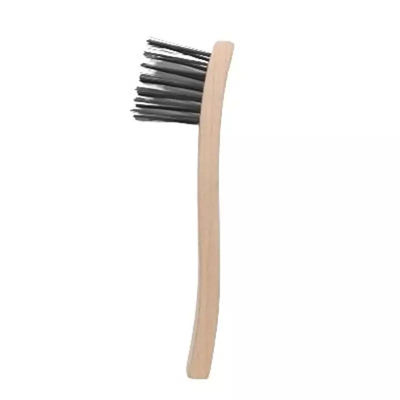 RS PRO Wire Brush Wood 12 mm Steel 185 mm Heavy Duty Brush 20 mm, 2878105 (Pack of 3 Pcs)