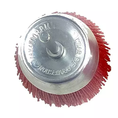 Generic Cup Brush 3 inch (75 mm) Nylon (Pack of 6 Pcs)