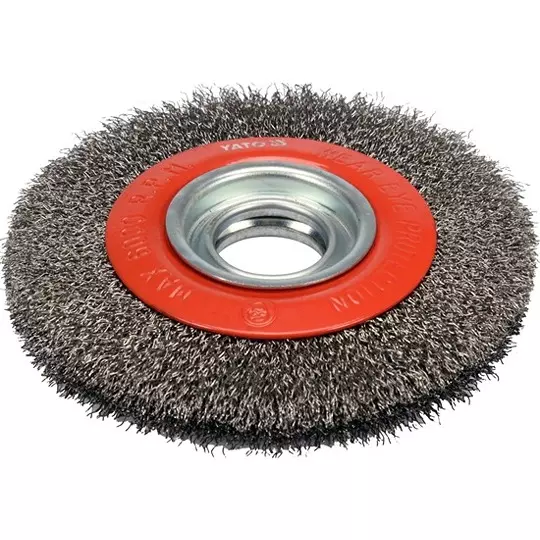 yato-crimped-wire-brush-150-mm-diameter-and-32-mm-bore-size-for-working-on-metal-stainless-steel-yt-47554