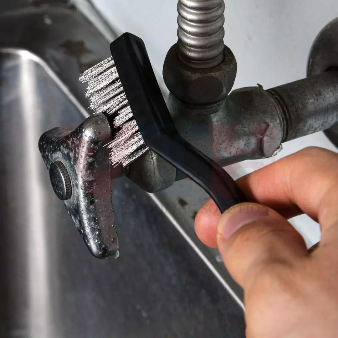 Jawsons Multi-Purpose Wire Brush Set Nylon, Brass & Stainless Steel Bristles (Set of 3 Pcs)