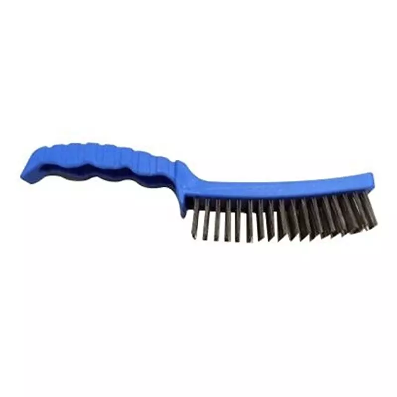 RS PRO Wire Brush Polypropylene Blue 300 mm Stainless Steel 80 mm Heavy Duty Brush, 2874406