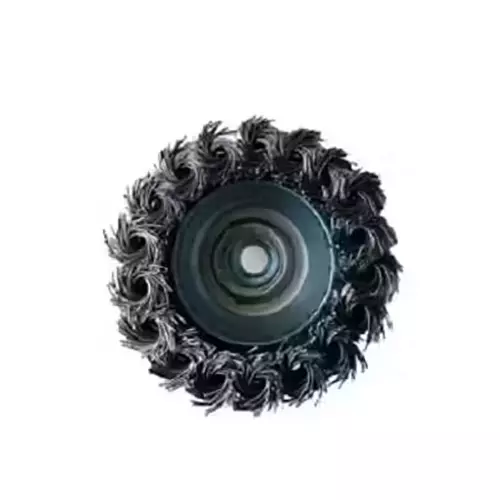 generic-heavy-quality-wire-cup-brush-blue-76-mm-3-inch-stainless-steel-bristles-for-use-with-100-mm-4-inch-angle-grinder