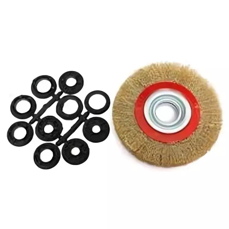 brush-house-wheel-brush-with-adaptor-rings-crimped-wire-carbon-steel-bristles-size-6-inch-1524-mm-for-rust-removal