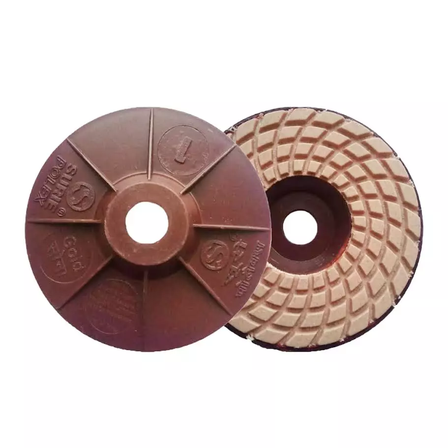 B K JAGAN & CO 4 inch Diamond Polishing Disc Style No.1 (Pack of 2)