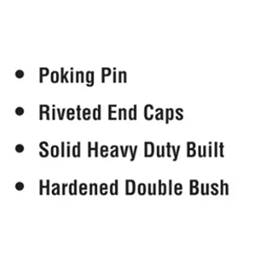ADRAL Heavy Duty Caulking Gun Blue Poking Pin 22.86 cm Hardened Double Bush for Industrial Use, SG9