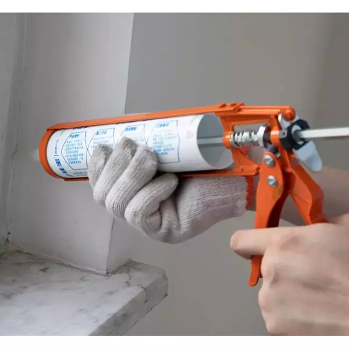 kendo-225-mm-upto-300-ml-skeleton-caulking-gun-45402