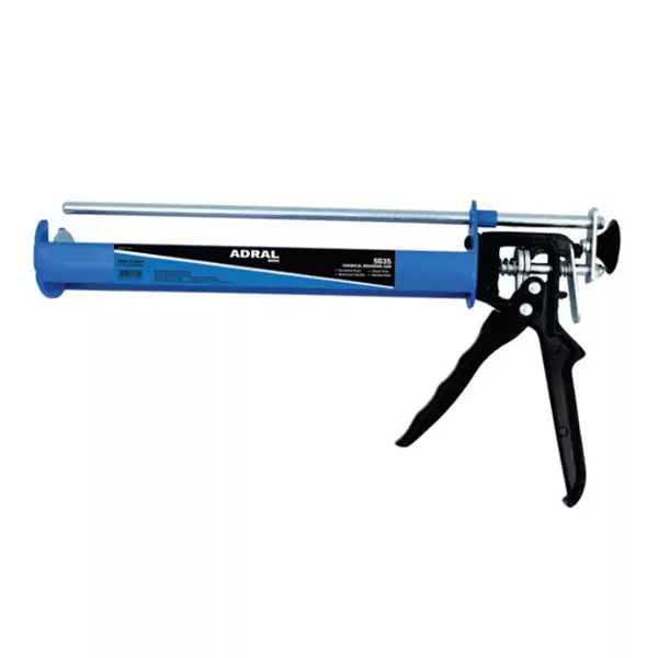 ADRAL Chemical Rebarring Caulking Gun Blue 22.86 cm for Industrial Use, SG35