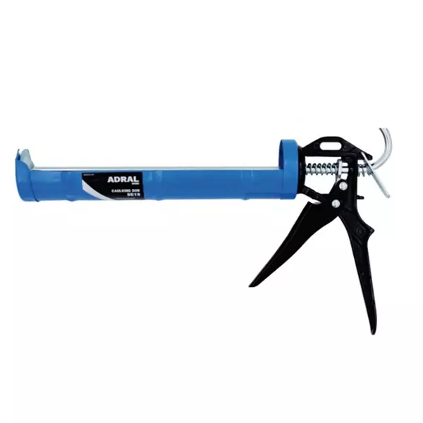 ADRAL Aluminium Handle Caulking Gun STD Blue Steel Barrel 22.86 cm for Industrial Use, SG19