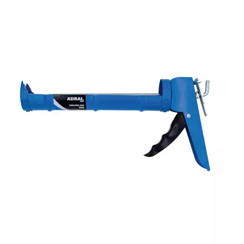 ADRAL Super Value Caulking Gun Blue 22.86 cm Steel Hardened Plunger Bush for Industrial Use, SG5